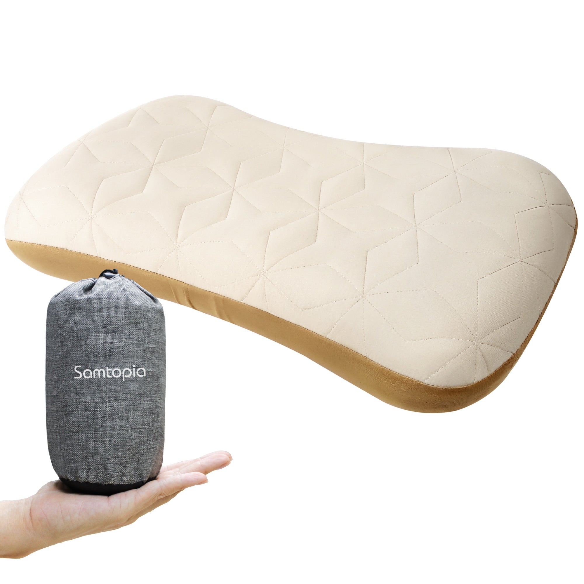 Inflatable Camping Travel Pillow